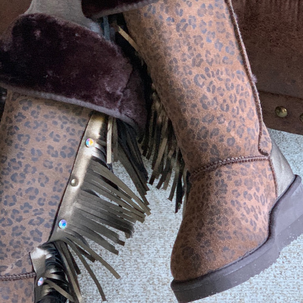 Gypsy Soule Fringe Winter Boots Rare - Picture 15 of 15